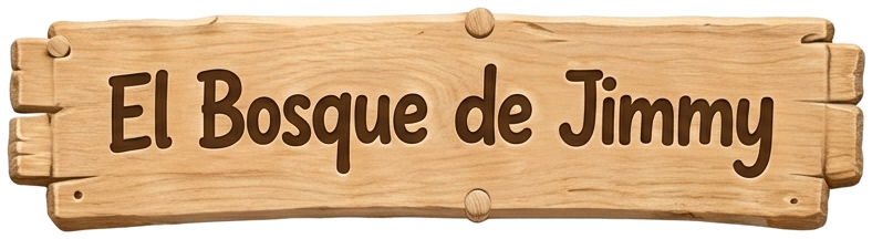 Hero Capa 6A - Letrero de Madera El Bosque de Jimmy (PNG Transparente)